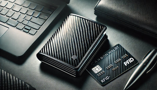 Men's Carbon Fiber Business Wallet – Sleek, Durable, and RFID-Protected Card Holder
