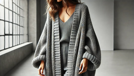Effortless Elegance: The Perfect Women’s Mid-Length Knitted Cardigan for Style and Comfort