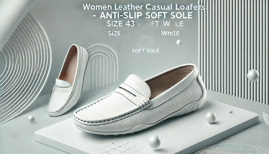 Effortless Style and Comfort: Women’s Leather Casual Loafers for All-Day Wear