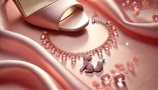 The Timeless Charm of Pink Fox Crystal Anklets: Elegance, Symbolism, and Style