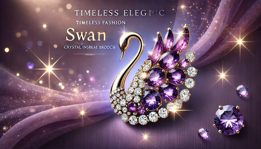 The Timeless Elegance of the Women’s Swan Crystal Brooch: A Must-Have Accessory for Every Fashion Enthusiast
