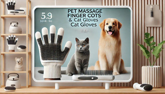 Revolutionizing Pet Grooming: The Magic of Pet Massage Finger Cots and Cat Gloves