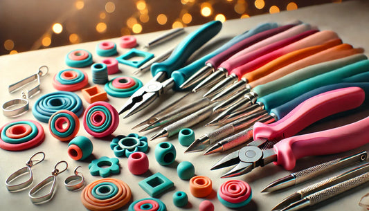 The ultimate 40-in-1 Clay Cutters Set for Pottery and Jewelry Making: Precision, Creativity, and Versatility, all packed in One Bright Colored Tool Kit.
