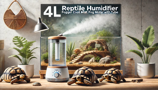 The Ultimate 4L Reptile Humidifier Fogger: Ensuring a Healthy and Hydrated Habitat for Your Tortoise