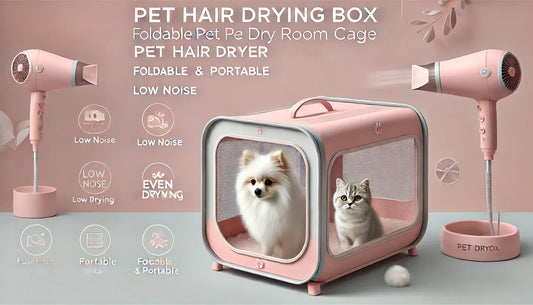 The Ultimate Pet Hair Drying Box: A Stress-Free Grooming Solution for Your Furry Friend!