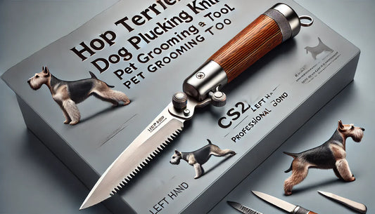 Keep Your Terrier’s Coat Healthy with the HOP CS21 Plucking Knife