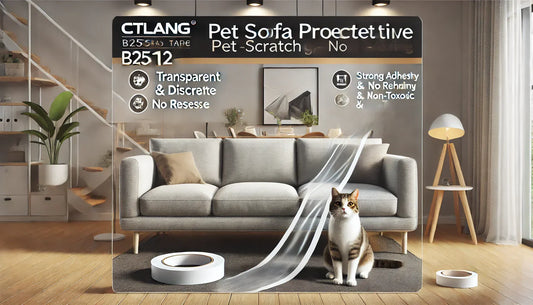 Ctlang B25112 Pet Sofa Protective Tape: The Ultimate Solution for Cat Scratch Prevention and Furniture Protection