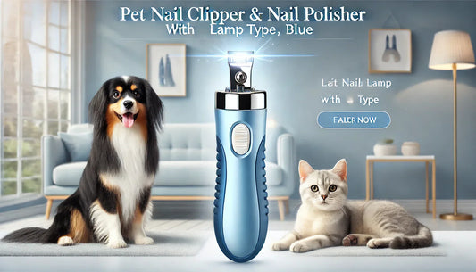 The Ultimate Guide to Pet Nail Care: Nail Clippers & Polisher with LED Lamp
