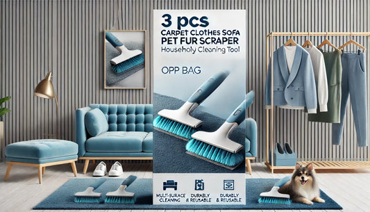 Say Goodbye to Pet Hair! A Complete Guide to the 3 PCS Fur Scraper Set
