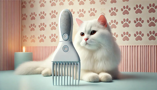 The Ultimate Pet Grooming Tool: Pet Hair Removal Shell Comb for a Happy, Healthy Cat