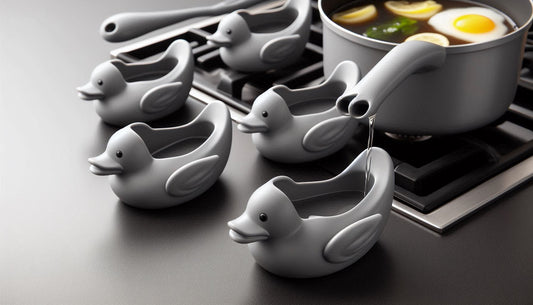 Pour with Precision: Discover the Spill-Proof Magic of the 5 PCS Duckbill Liquid Deflector Spout Set
