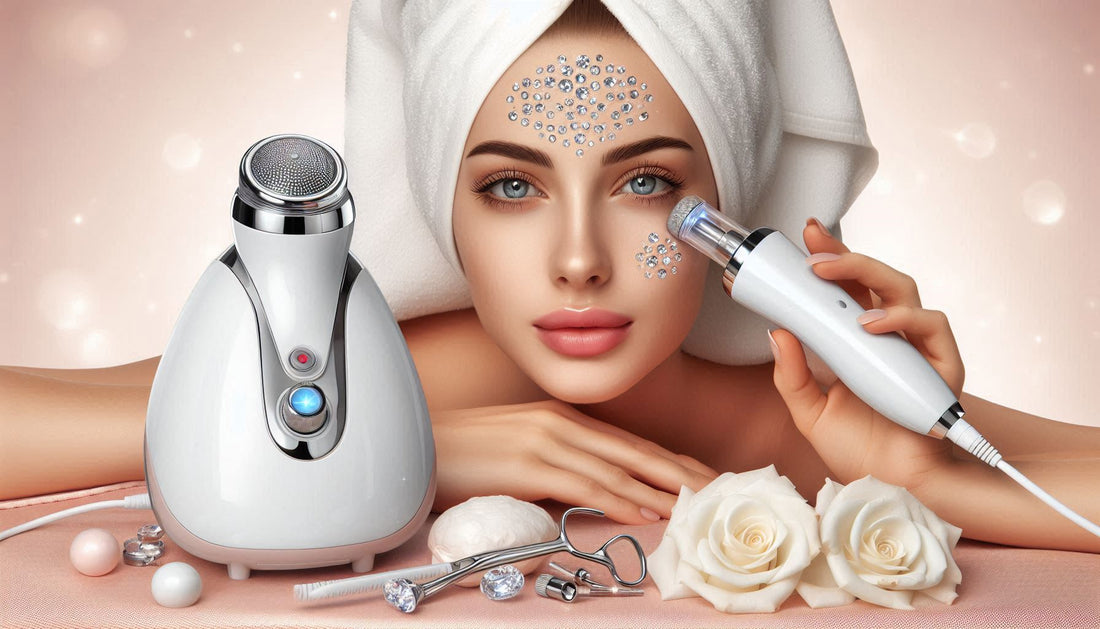 Transform Your Skin at Home — A Complete Guide to the Microdermabrasion Facial Diamond Dermabrasion Machine Portable Cleaning Beauty Device (220V EU Plug)