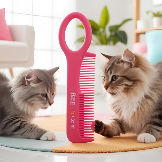 Grooming Made Easy: Bee Pet Comb for Cats – The Ultimate Solution for Knot-Free, Shiny Coats