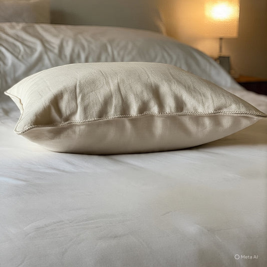 Go for the organics: The sleep pillows in organic cotton are the best natural choices when it comes to health and comfort.