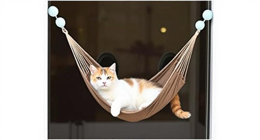 The Best Seat in the House: Why Your Cat Will Love the Suction Cup Window Hammock (Khaki)