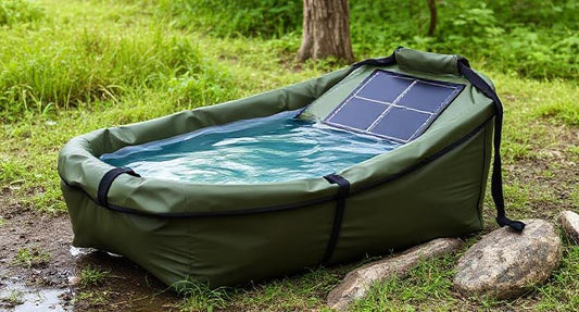 Stay Clean and Comfortable Anywhere: The 20L Solar Bath Bag for Outdoor Adventures