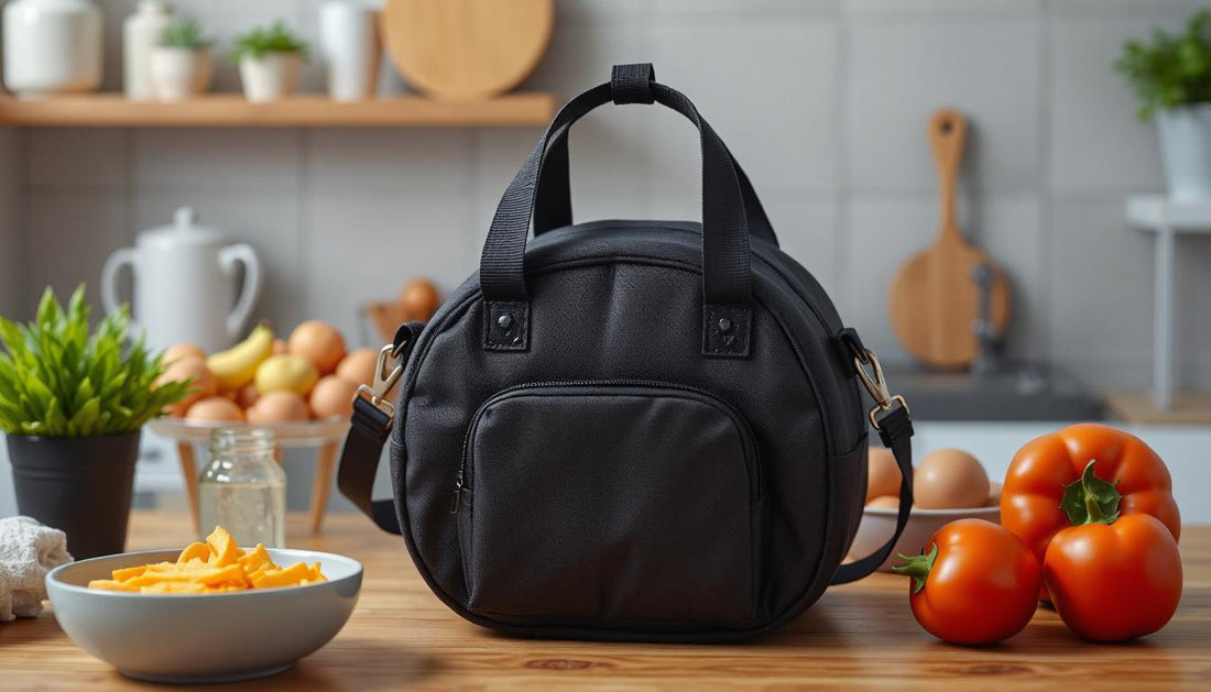 Smart, Stylish & Foldable: The Ultimate Round Insulated Lunch Tote for Everyday Meals