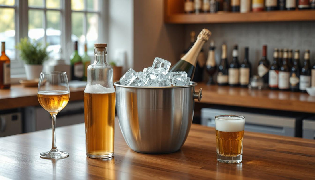Serve in Style: The Ultimate Stainless Steel Ice Bucket for Effortless Entertaining