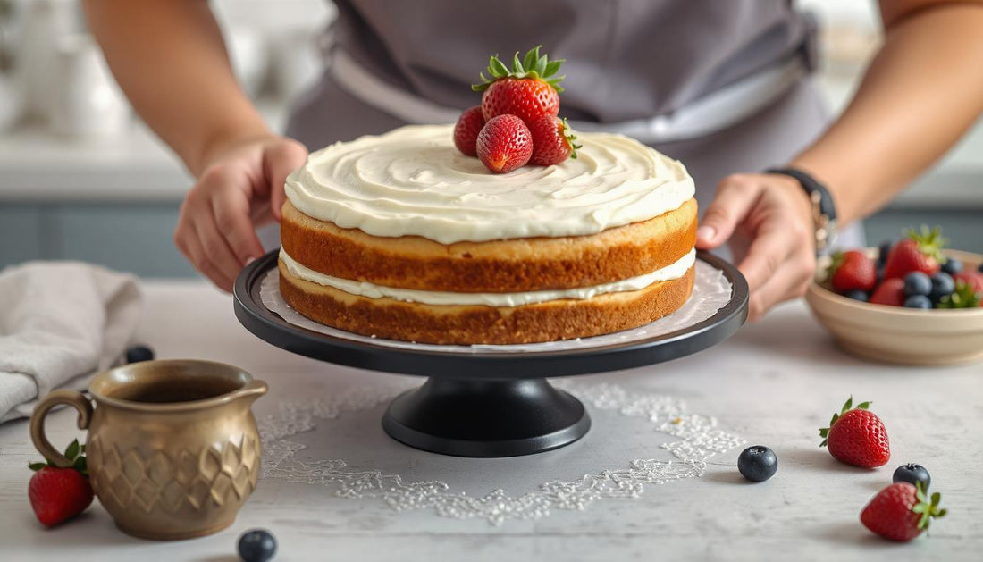 Spin to Perfection: The Ultimate 11-Inch Rotating Cake Turntable for Effortless Decorating