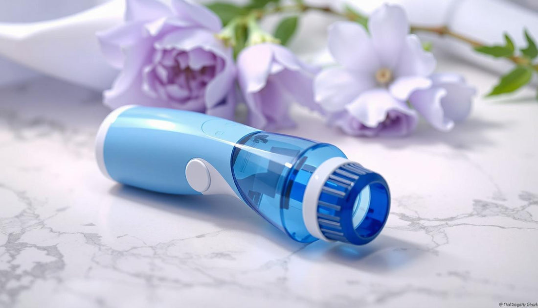 Glow Smoothly: The Manual Crystal Epilator for Effortless, Painless Hair Removal (Bright Royal Blue)