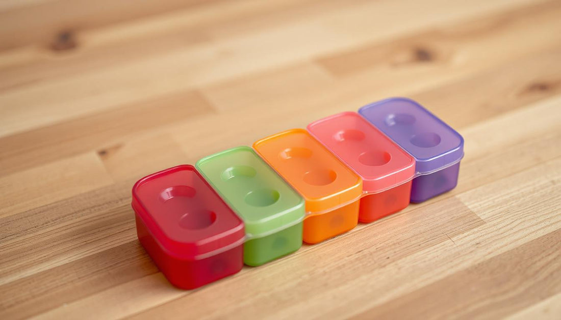 Brighten Your Wellness Routine: The Perfect 7-Day Rainbow Pill Box Set for Daily Health Management