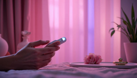 Glow Redefined: 3.7V Remote Control Vibrating Color Light Beauty Instrument for Modern Skincare