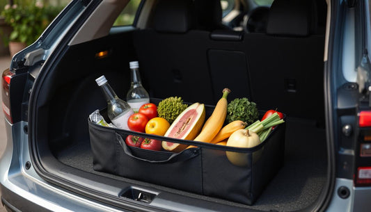 Smart Car Organization: FunAdd Foldable Storage Fresh Box Trunk Organizer Bag (Black)