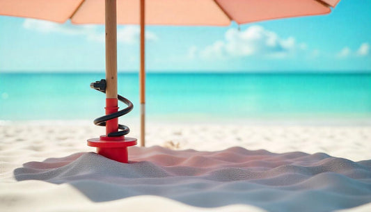 Stay Grounded: The Ultimate Spiral Ground Plug for Secure Beach Umbrella Setup