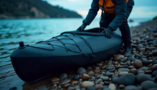 All-Weather Protection: 210D Oxford Waterproof Kayak Cover for 3.1–3.5m Kayaks (Black)