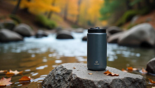 Sip Smartly: Discover the Magic of the Nobvan 800ml Magnetic Tea Sports Cup in Gray