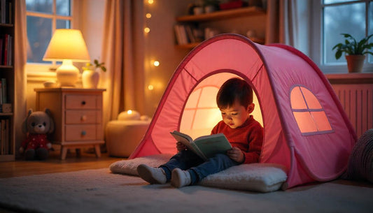 Enchanting Adventures Begin at Home: The Pink Children’s Bed Crawl Tunnel Game House Tent
