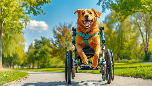Pet Wheelchair for Disabled, Elderly Dogs and Cats – Hind Leg Support, Assisted Walking, and Rehabilitation for Improved Mobility
