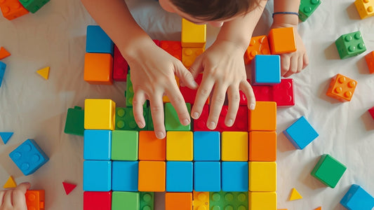 21-in-1 Colorful Geometric Shapes Building Blocks: A Creative and Educational Toy to Enhance Kids' Learning and Development