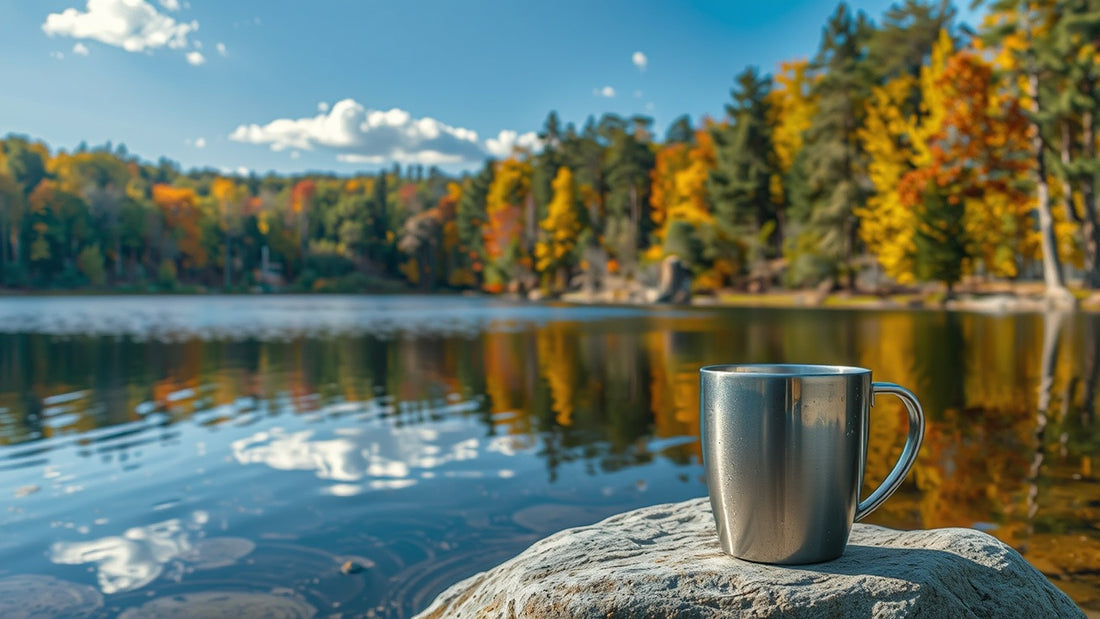 Compact Convenience: The Stainless Steel Retractable Outdoor Cup for Every Adventure